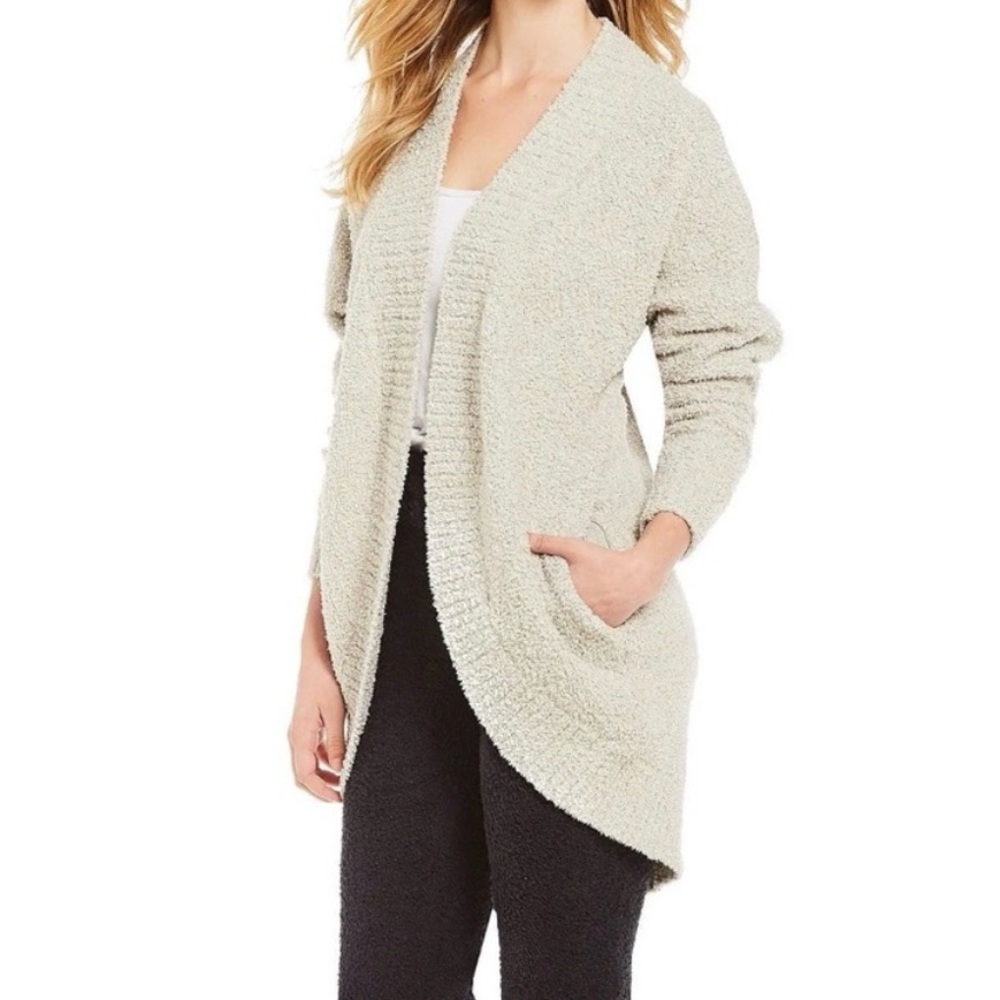 UGG Cream Textured Cardigan- size M - Picture 5 of 6